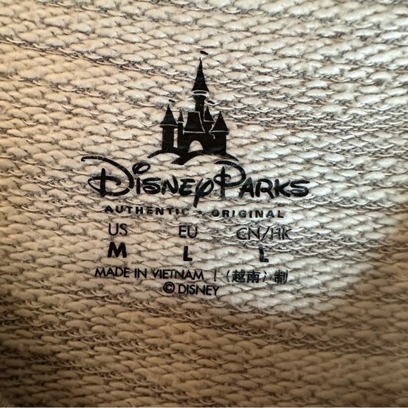 Disney Parks Sweatshirt Walt Disney World Resort Women M Gray Mickey Mouse Ears - Picture 2 of 9
